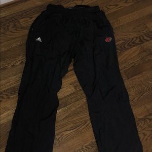 Louisville Adidas workout pants